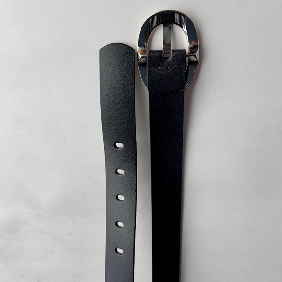 MEXX men’s black leather belt 🇨🇦 - Picture 4 of 6